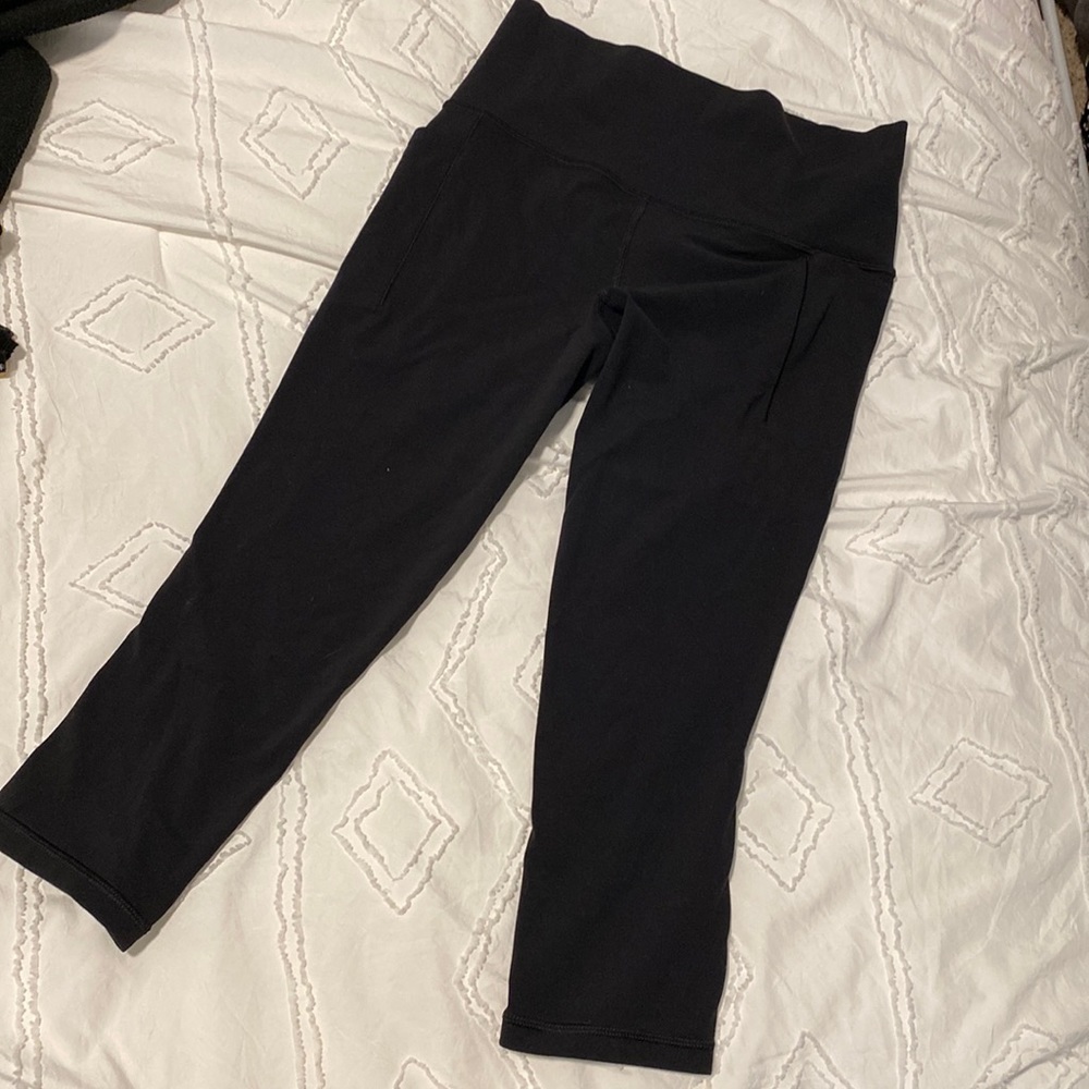 Athleta high-waisted crop leggings